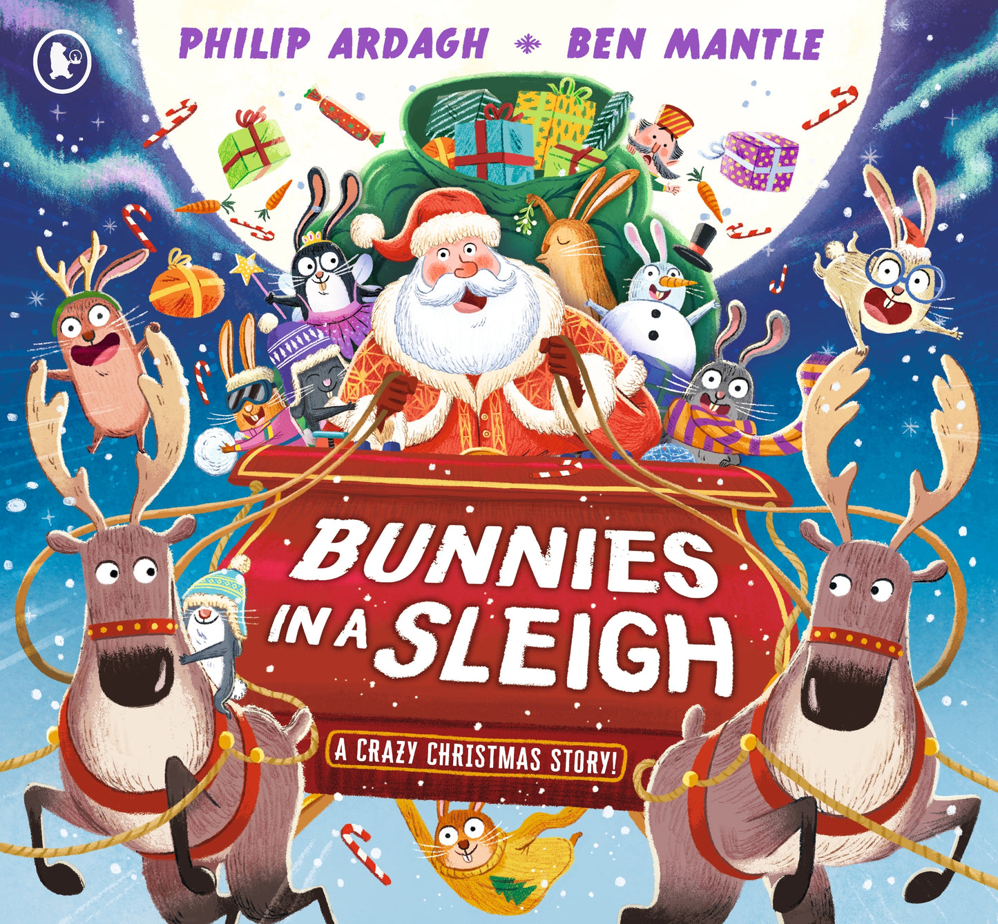 Bunnies in a Sleigh by Philip Ardagh